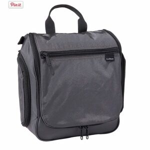 LL Bean personal organizer gray medium